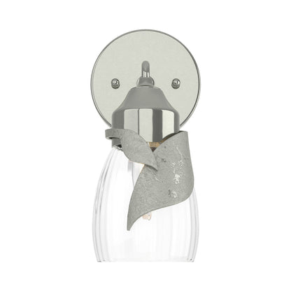 Lapas Bath Wall Light in Sterling (Water Glass).