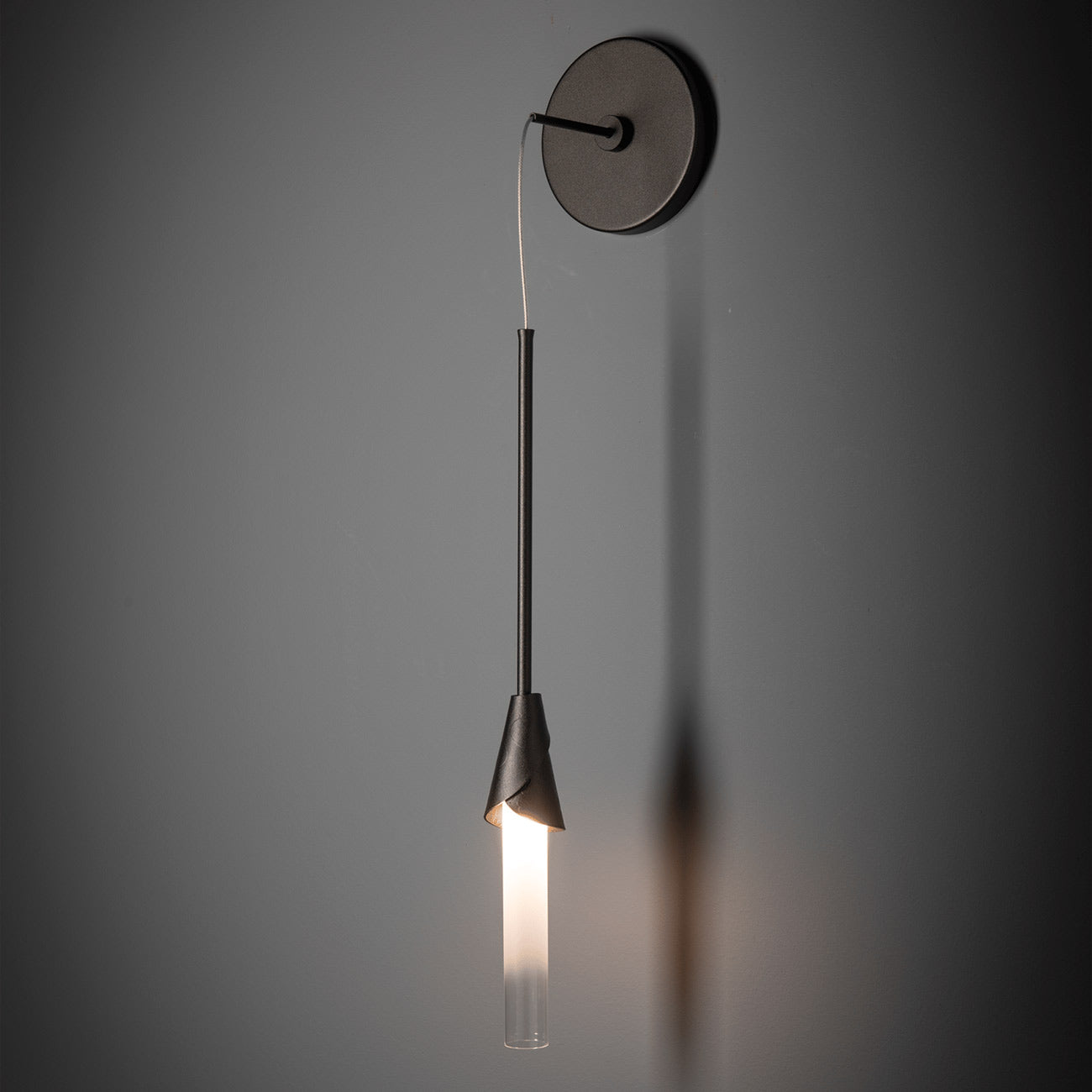 Lilium Cylinder Wall Light in Detail.
