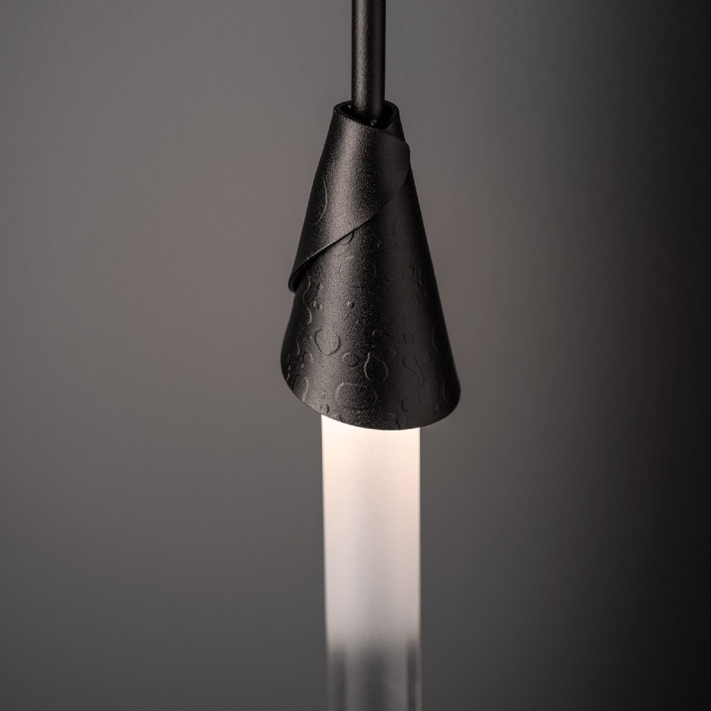 Lilium Cylinder Wall Light in Detail.