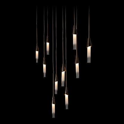 Lilium Linear Pendant Light in Detail.