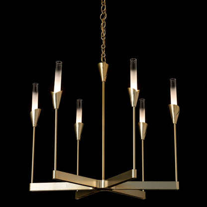 Lilium Multi-Light Chandelier in Detail.