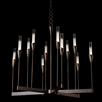 Lilium Multi-Light Chandelier in Detail.