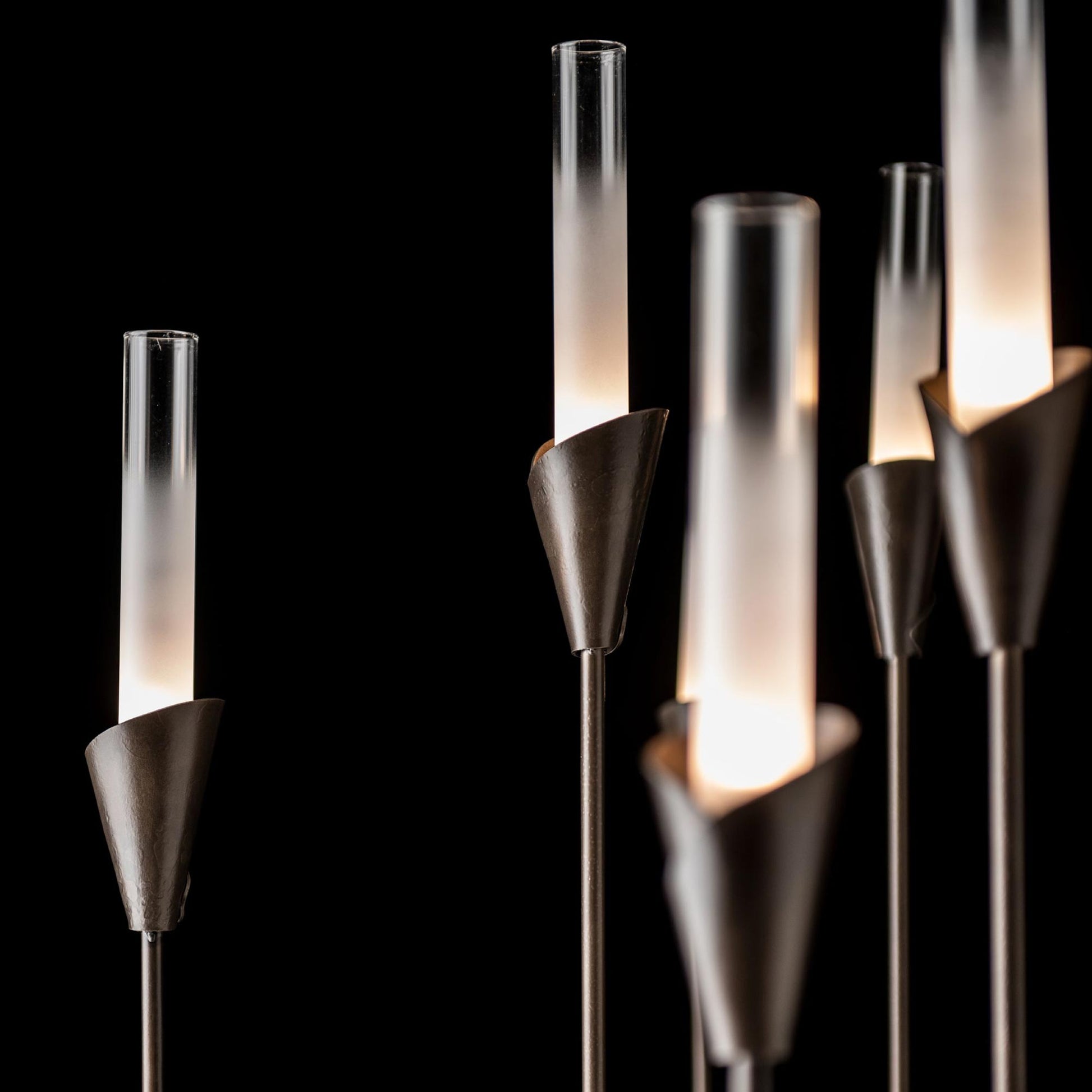 Lilium Multi-Light Chandelier in Detail.