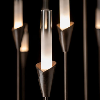 Lilium Multi-Light Chandelier in Detail.