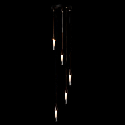 Lilium Round Pendant Light in Detail.