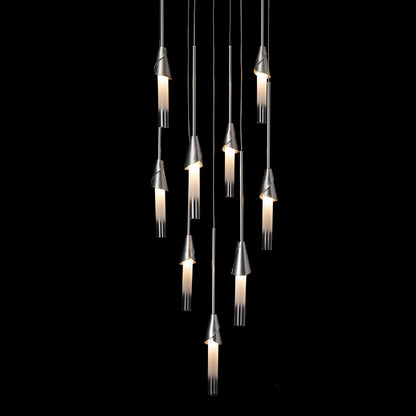 Lilium Round Pendant Light in Detail.