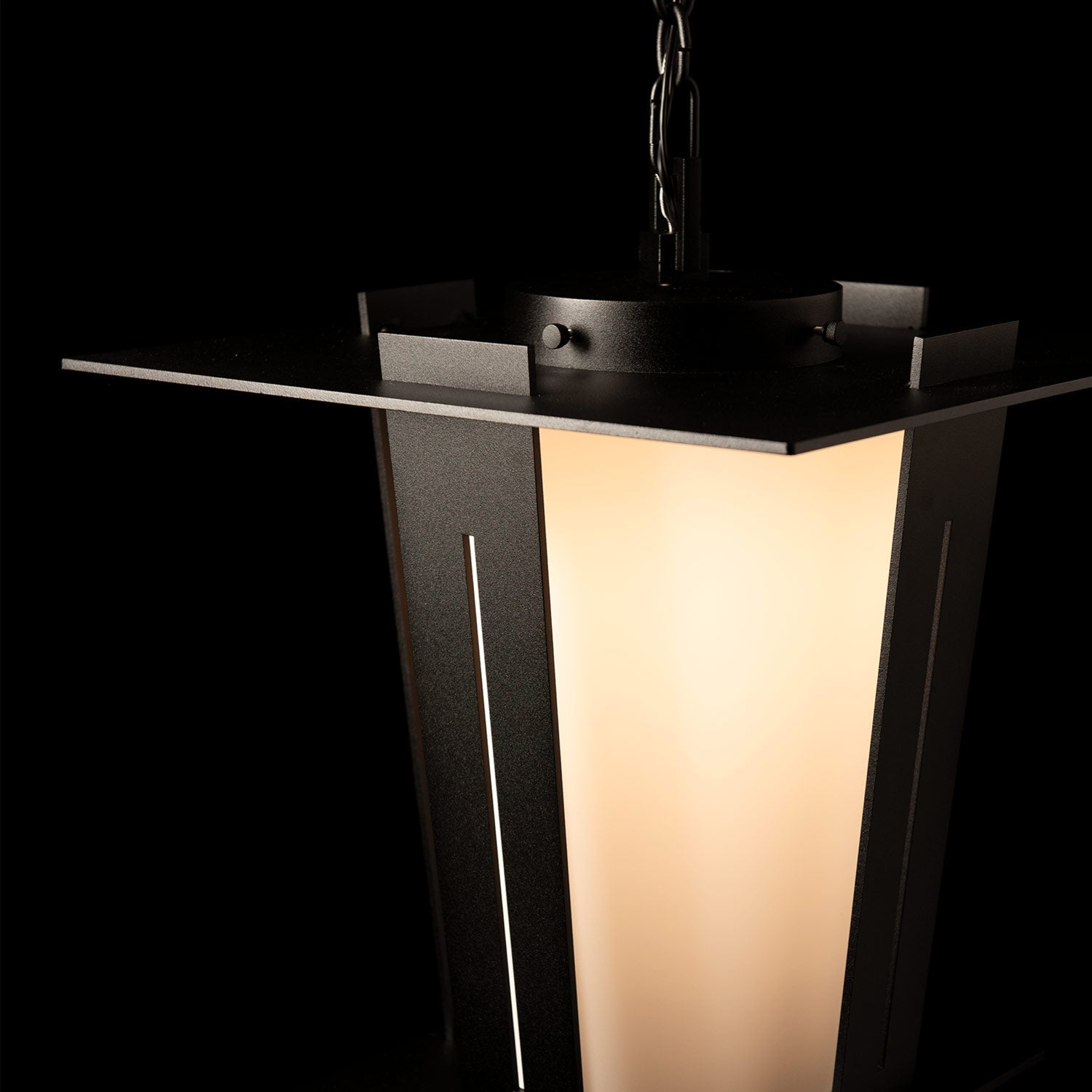 Linea Outdoor Pendant Light in Detail.