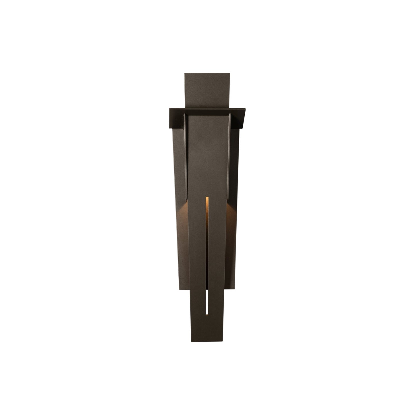 Linea Outdoor Wall Light in Coastal Dark Smoke (21.9-Inch).