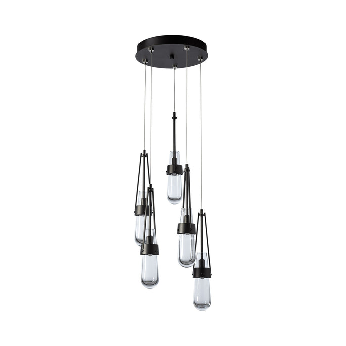 Link Pendant Light in Oil Rubbed Bronze/Clear Glass (Standard).