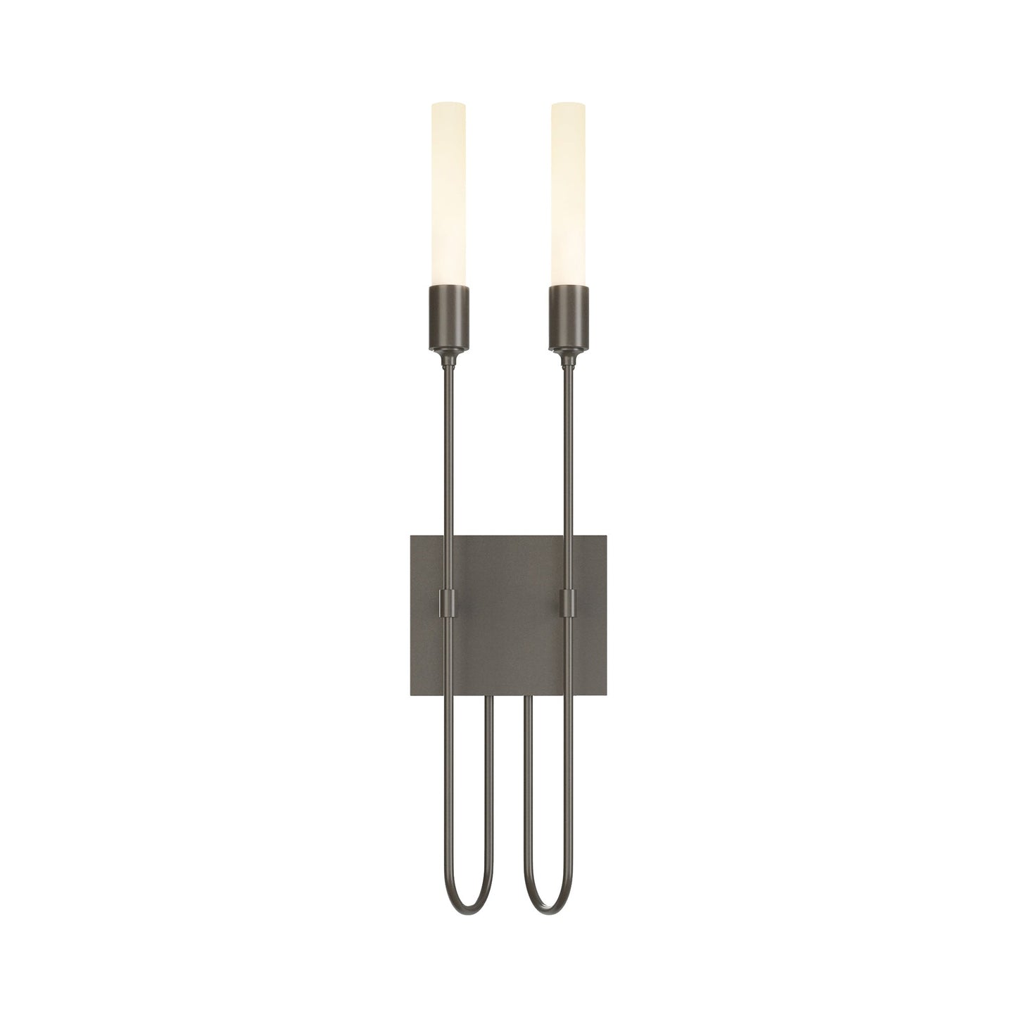 Lisse Wall Light in Dark Smoke (2-Light).