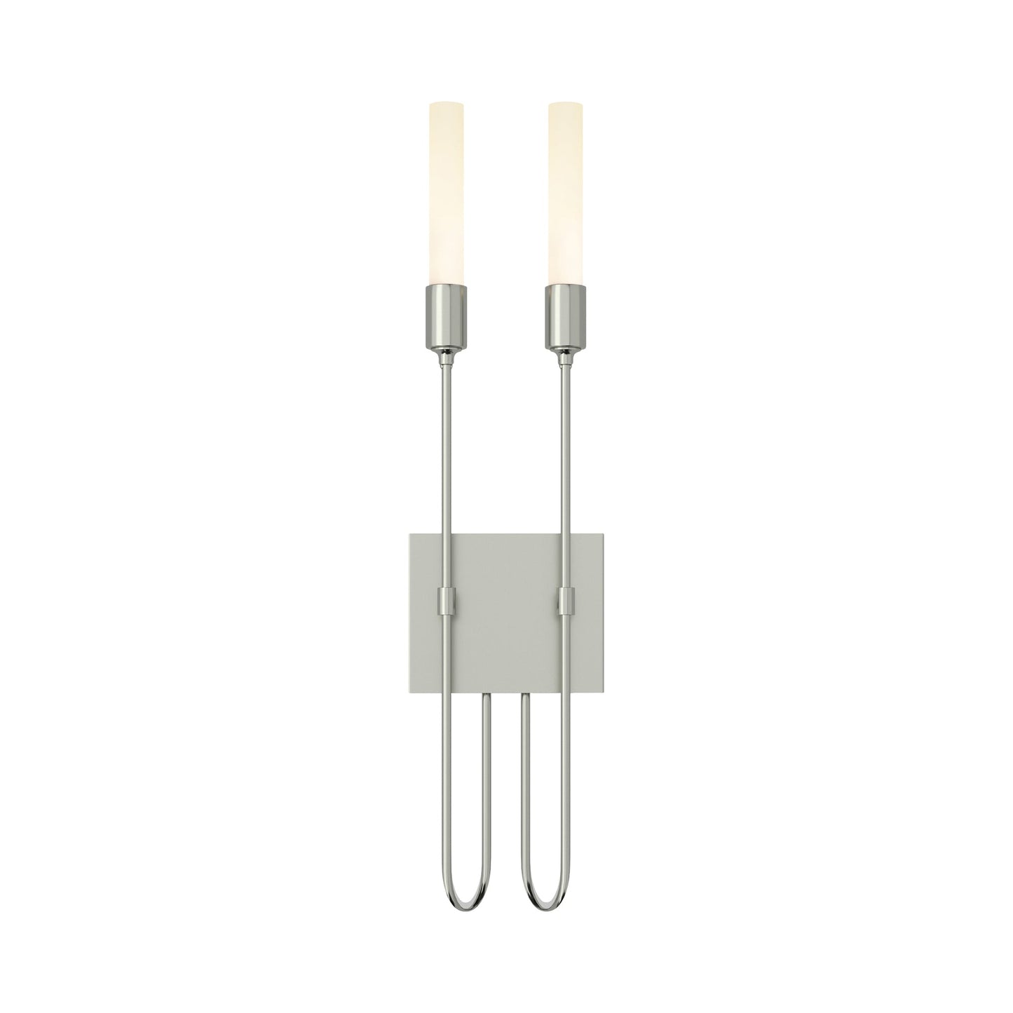 Lisse Wall Light in Sterling (2-Light).