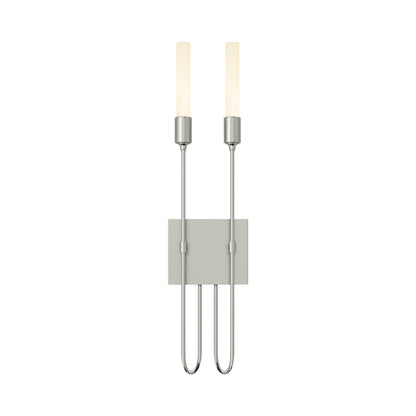 Lisse Wall Light in Sterling (2-Light).