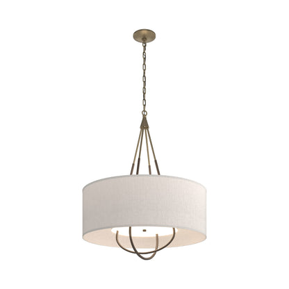 Loop Pendant Light in Soft Gold (Bronze/Flax).