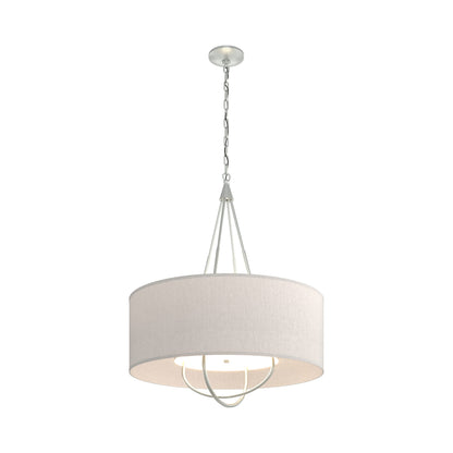 Loop Pendant Light in Vintage Platinum (Vintage Platinum/Flax).