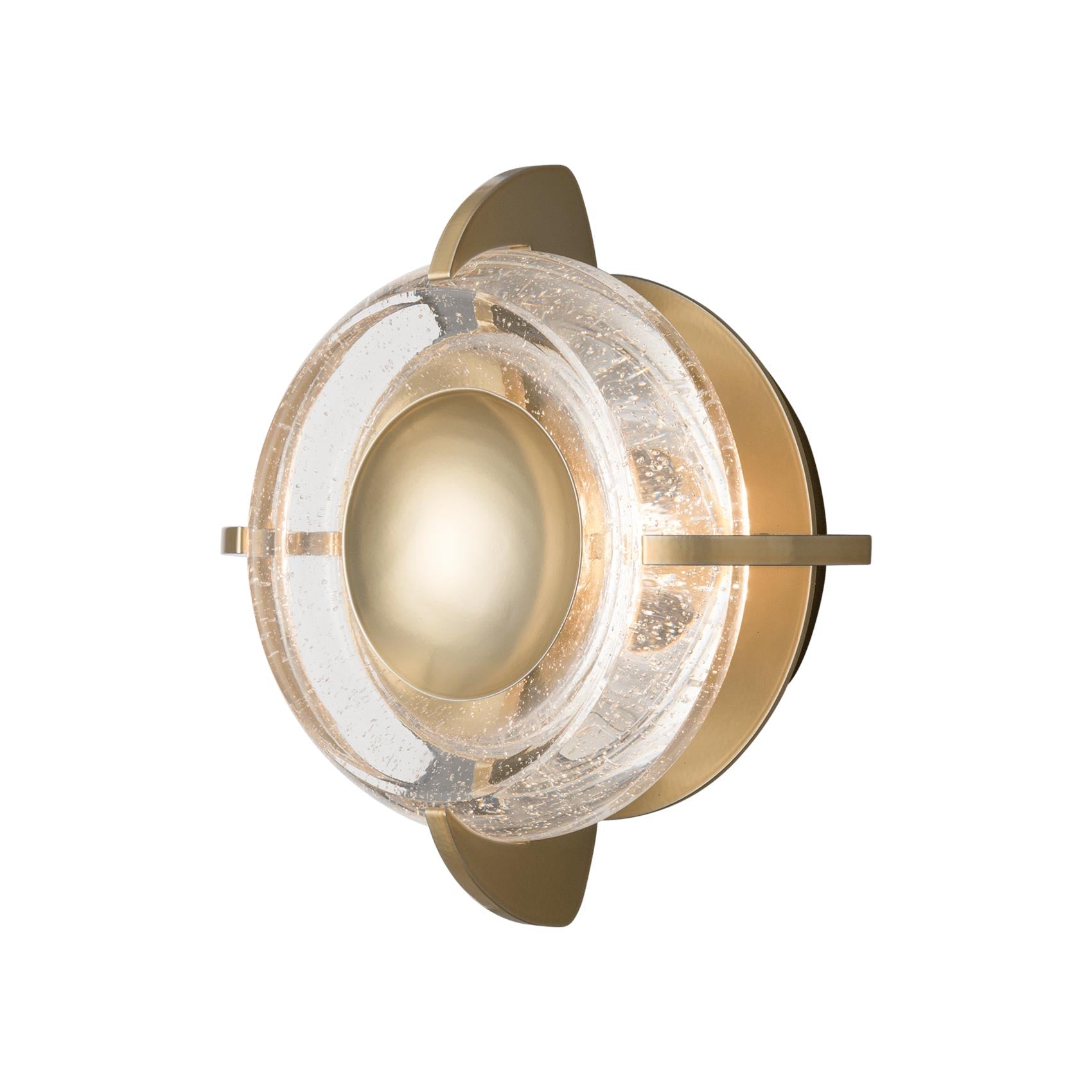 Lustra LED Ceiling / Wall Light in Modern Brass (10.6-Inch).