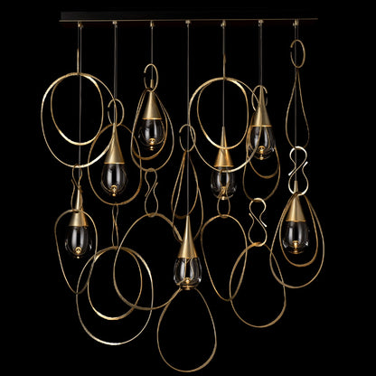 Lyric Linear Pendant Light in Detail.