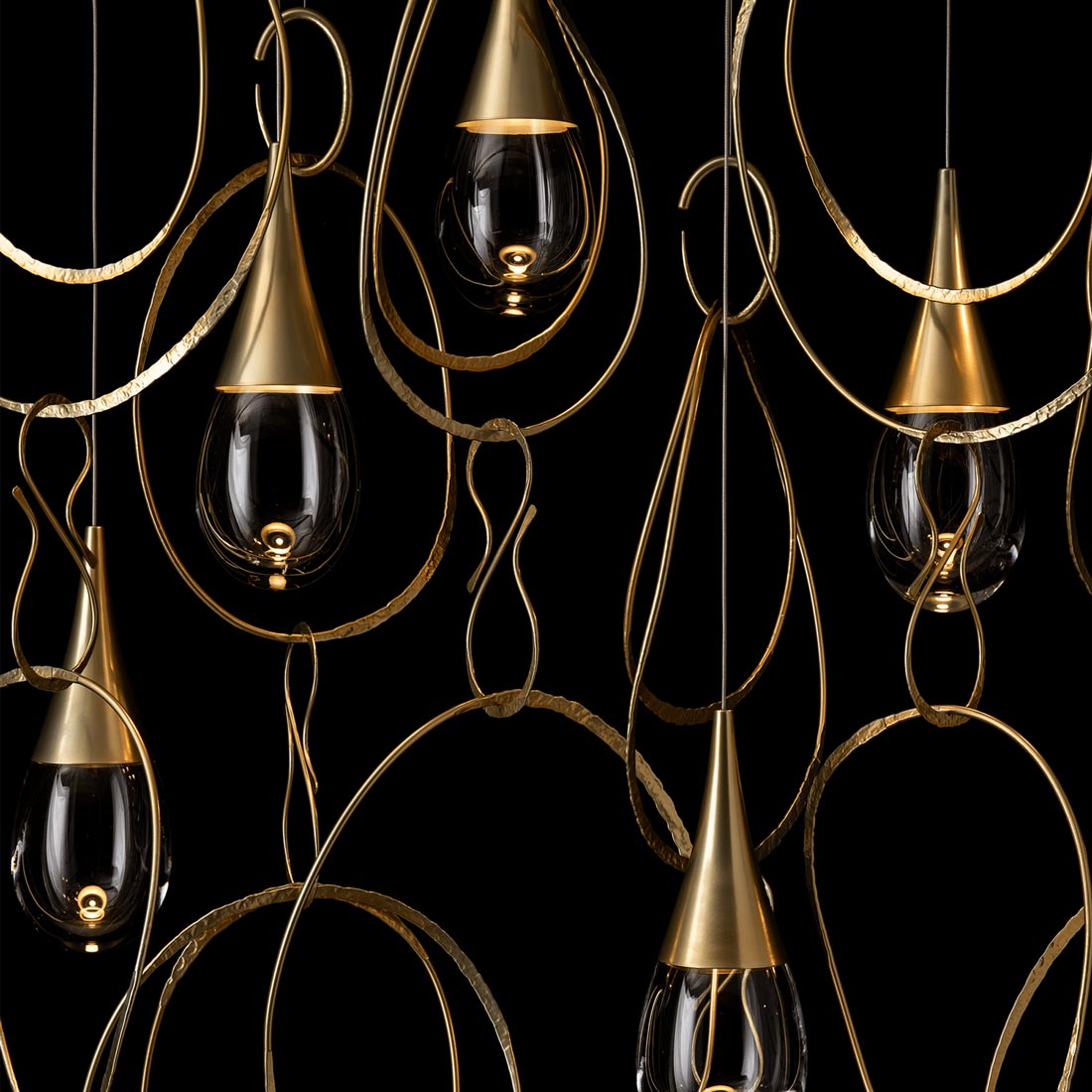 Lyric Linear Pendant Light in Detail.