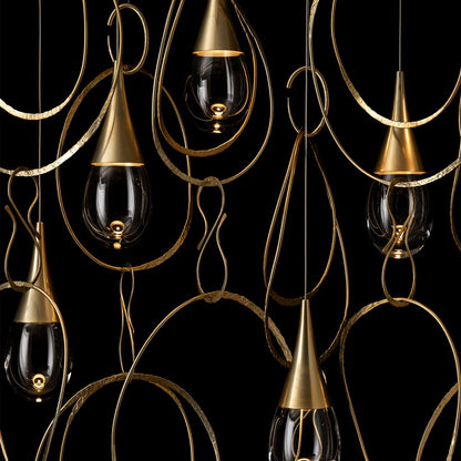 Lyric Linear Pendant Light in Detail.