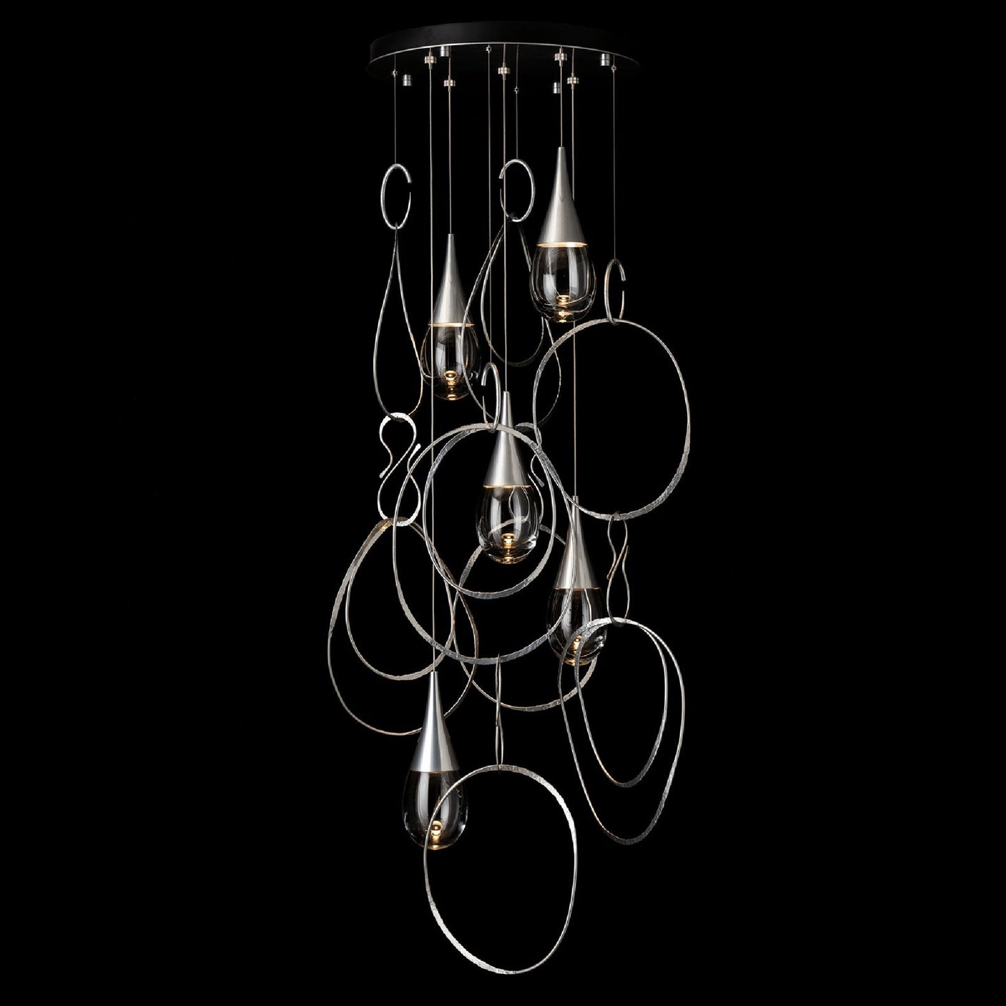Lyric Round Pendant Light in Detail.