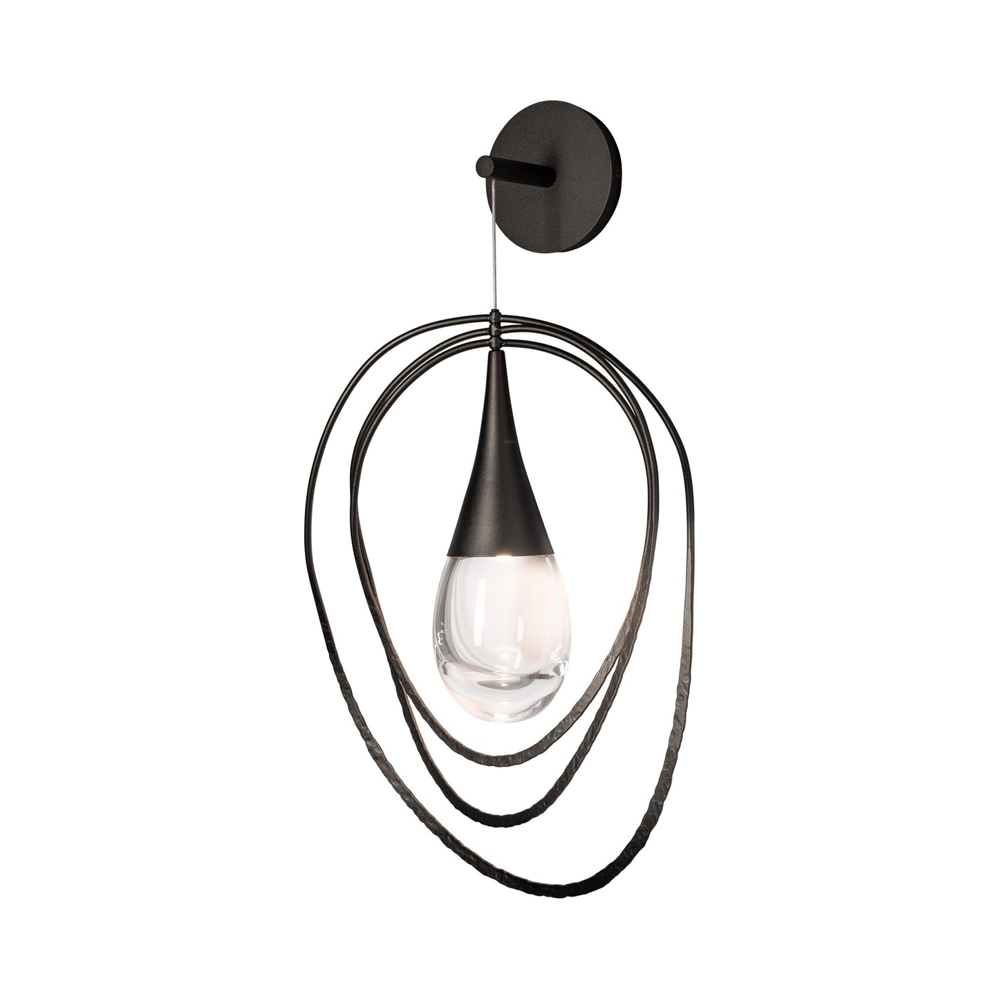 Lyric Wall Light in Oil Rubbed Bronze.