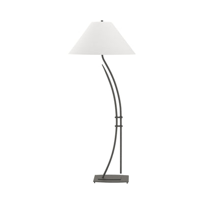 Metamorphic Contemporary Floor Lamp in Natural Iron.