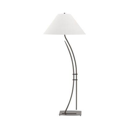 Metamorphic Contemporary Floor Lamp in Oil Rubbed Bronze.
