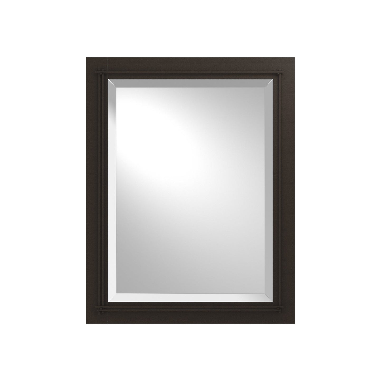 Metra Beveled Mirror in Bronze (28-Inch).