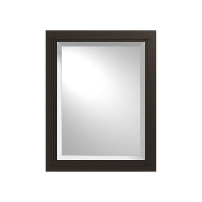 Metra Beveled Mirror in Bronze (28-Inch).
