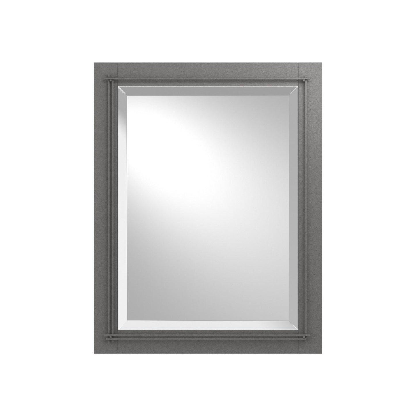 Metra Beveled Mirror in Natural Iron (28-Inch).