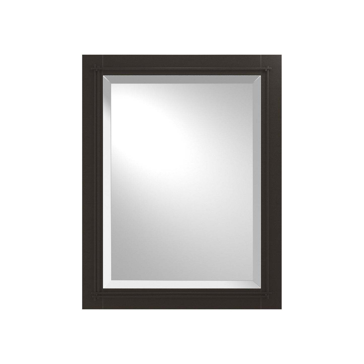 Metra Beveled Mirror in Oil Rubbed Bronze (28-Inch).