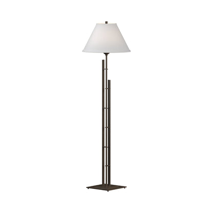 Metra Double Floor Lamp in Bronze.