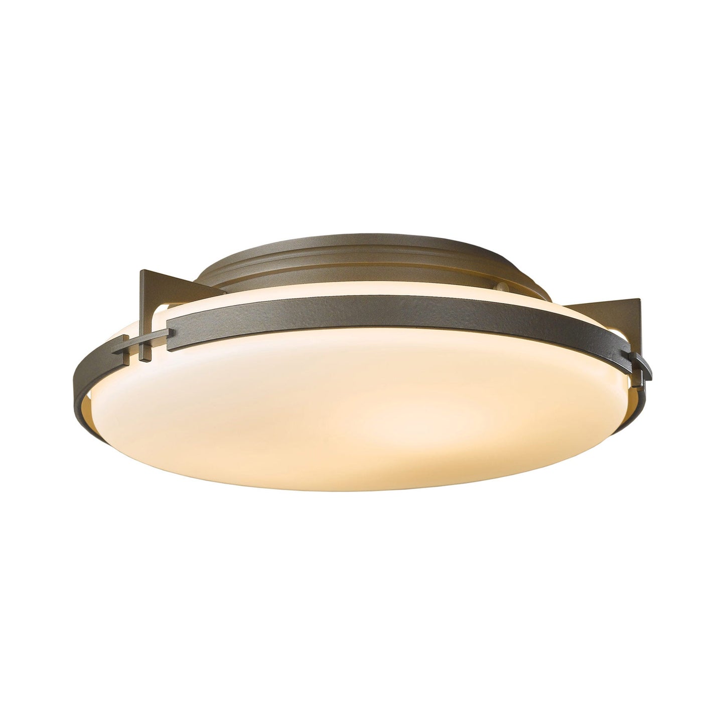 Metra Flush Mount Ceiling Light in Detail.
