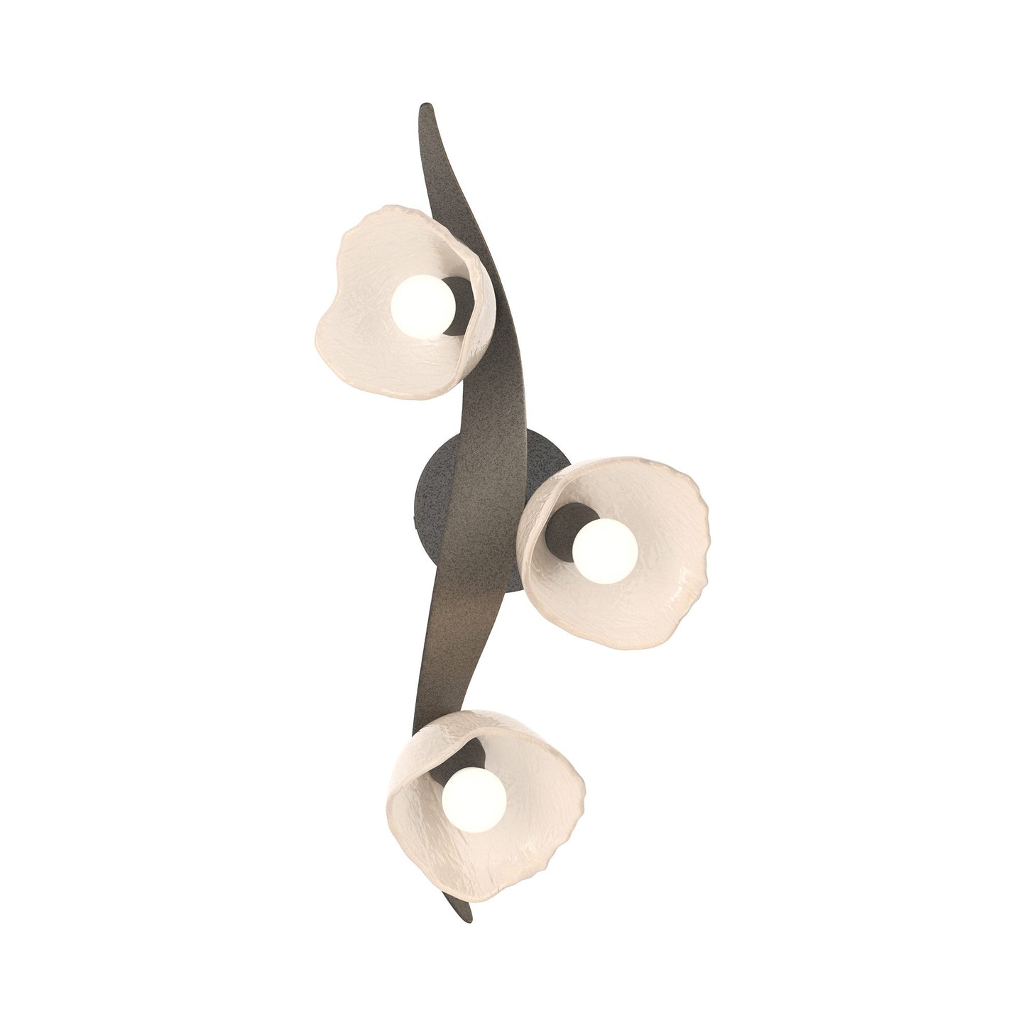 Mika Ceiling / Wall Light in Natural Iron.