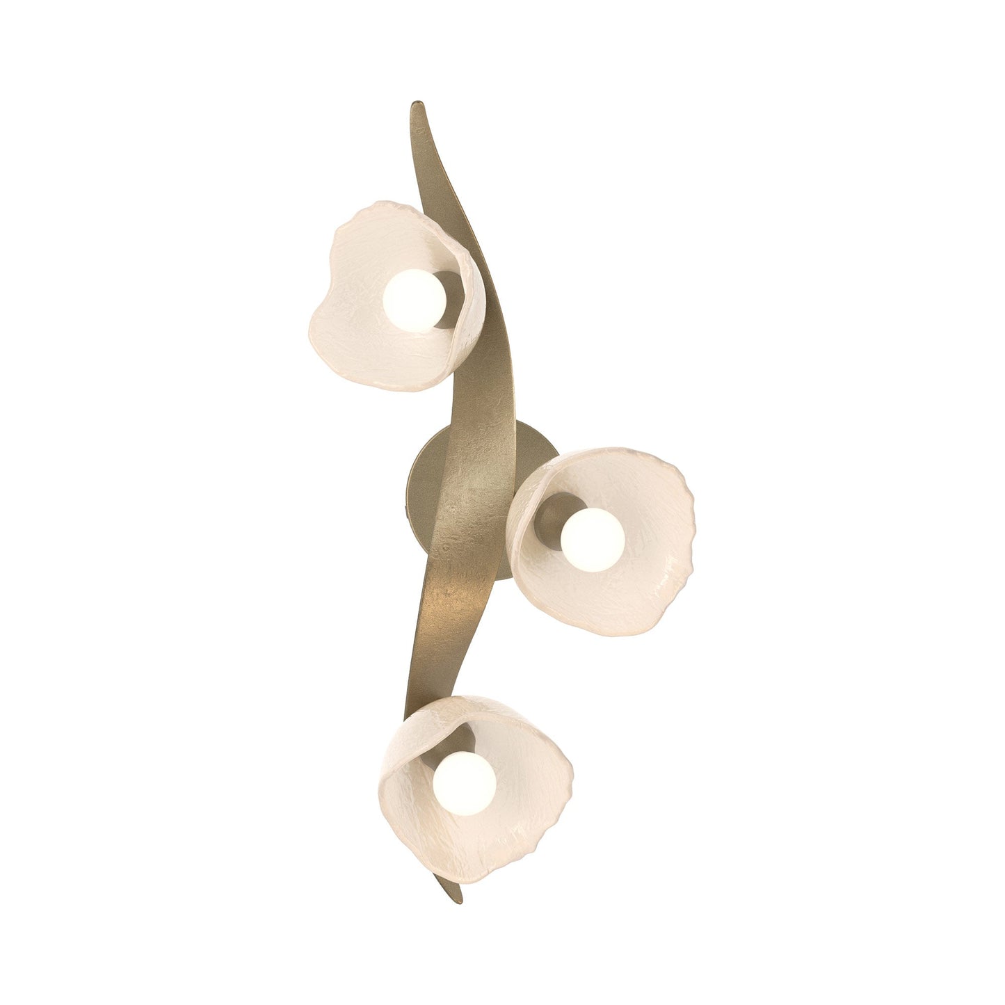 Mika Ceiling / Wall Light in Soft Gold.