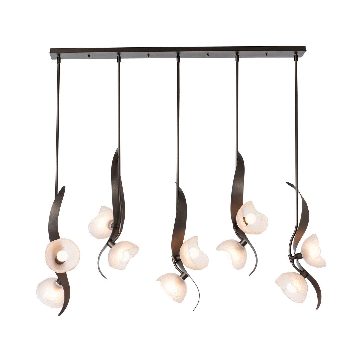 Mika Linear Pendant Light in Detail.