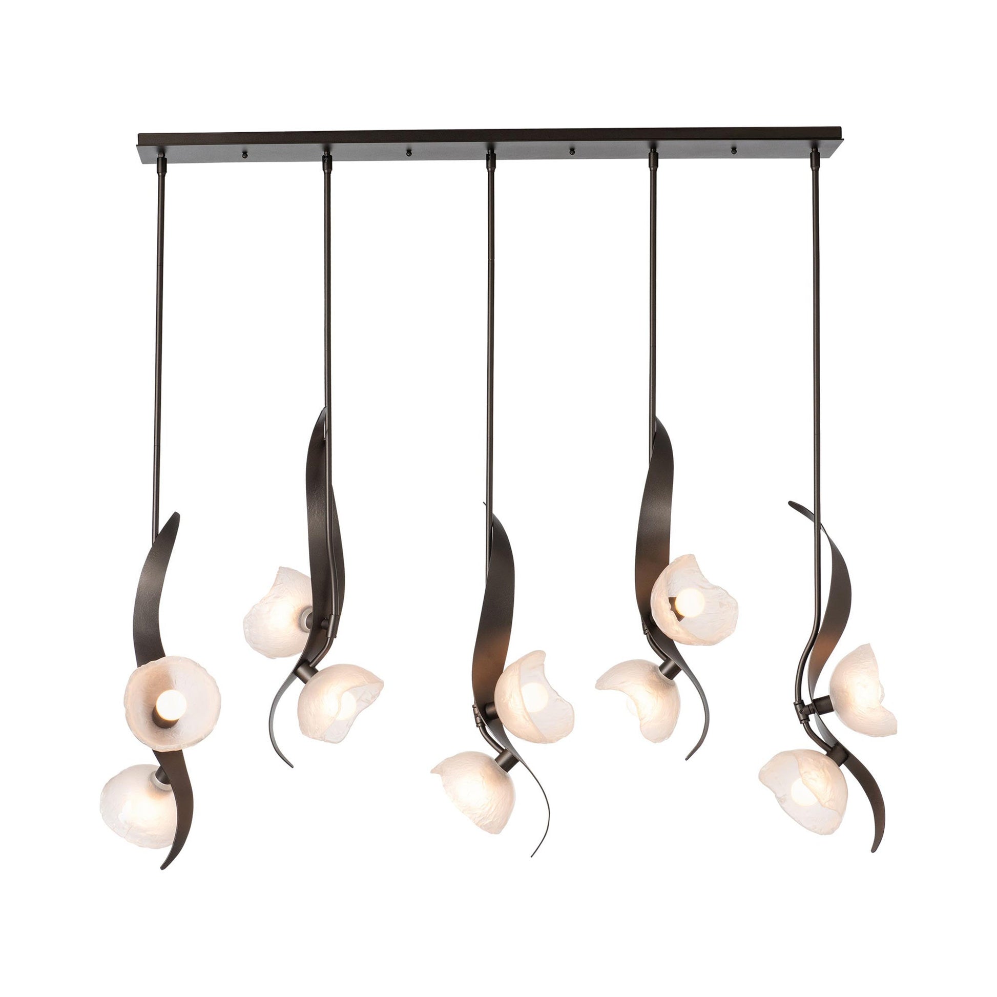 Mika Linear Pendant Light in Detail.