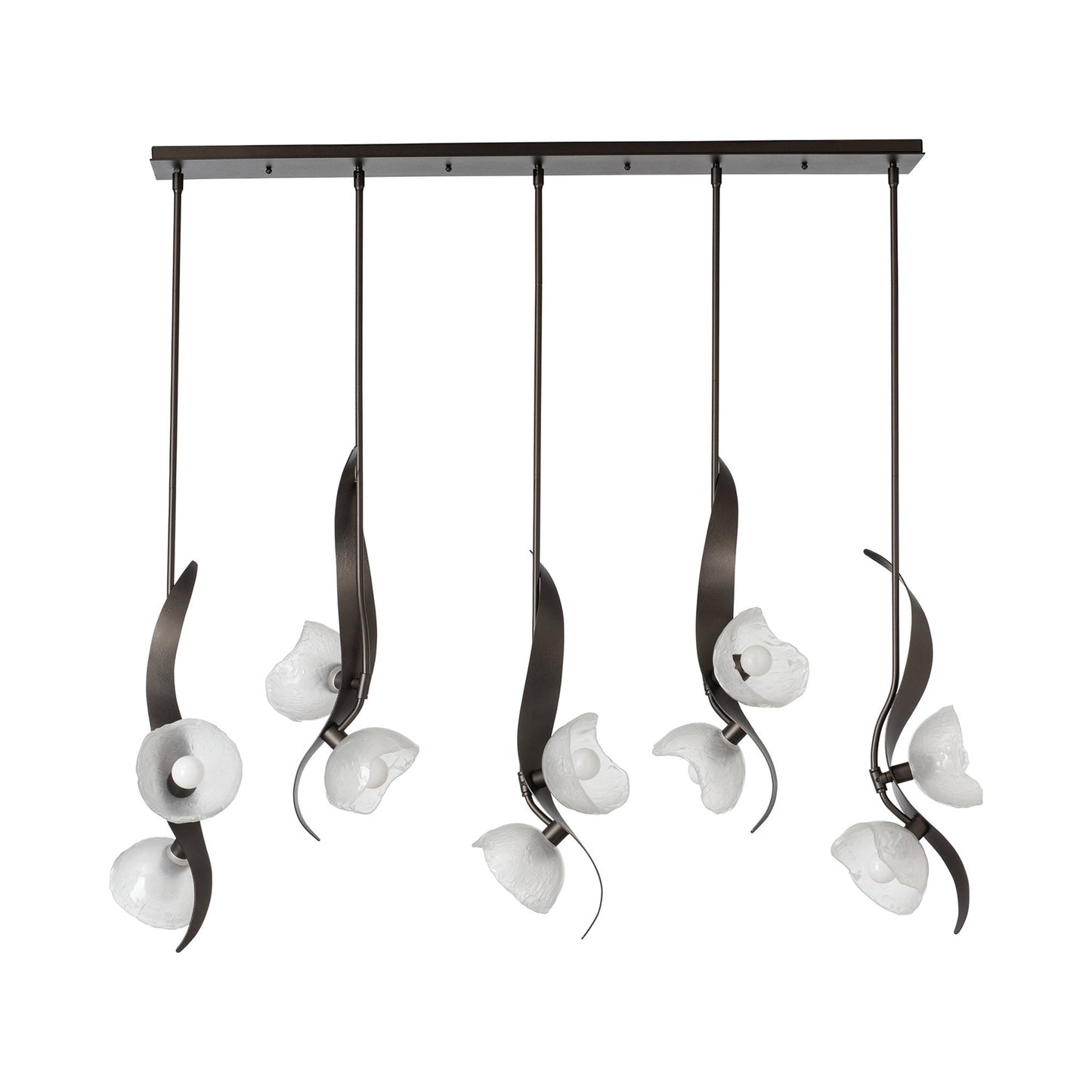 Mika Linear Pendant Light in Detail.