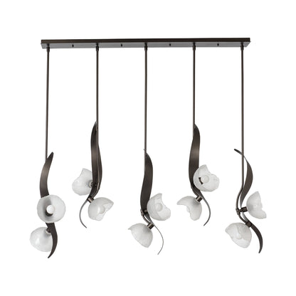 Mika Linear Pendant Light in Detail.