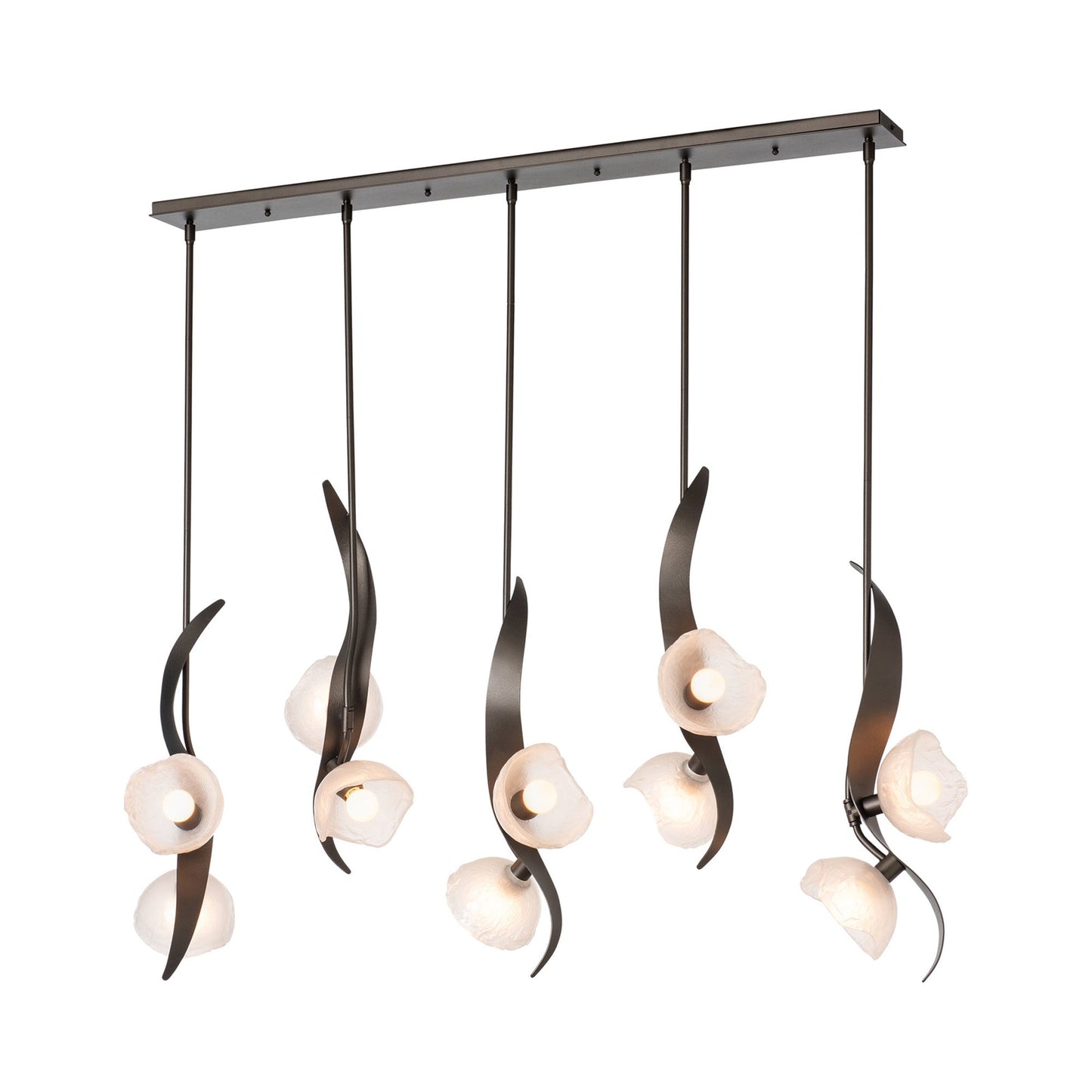 Mika Linear Pendant Light in Detail.