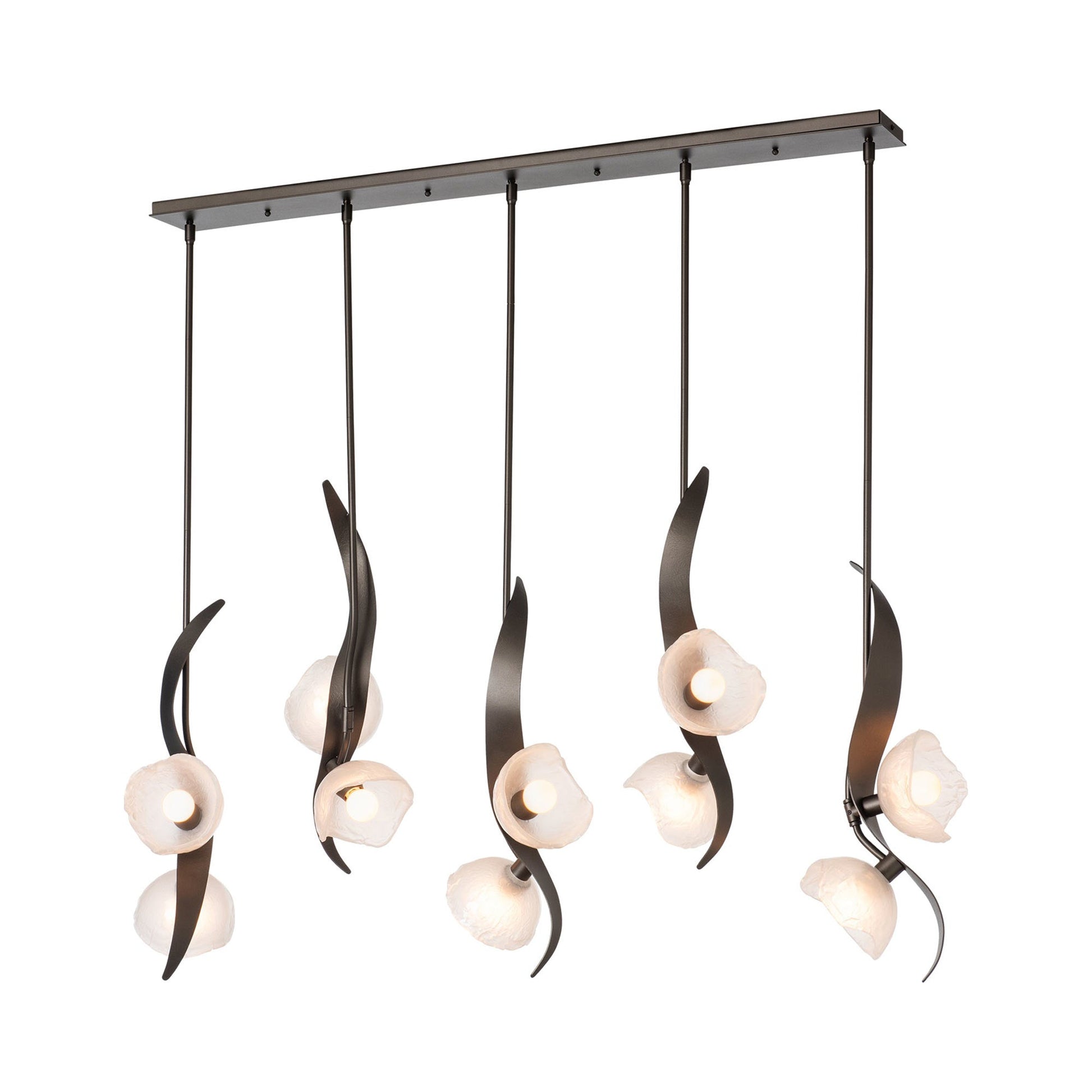 Mika Linear Pendant Light in Detail.