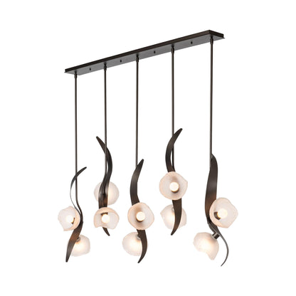 Mika Linear Pendant Light in Detail.