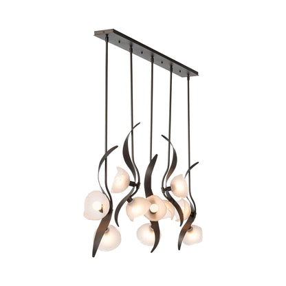 Mika Linear Pendant Light in Detail.