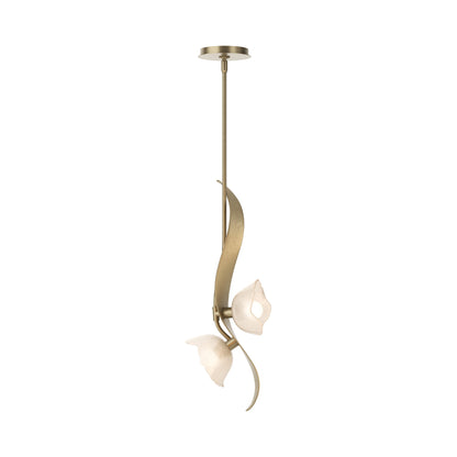 Mika Pendant Light in Soft Gold.