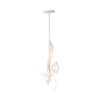 Mika Pendant Light in White.
