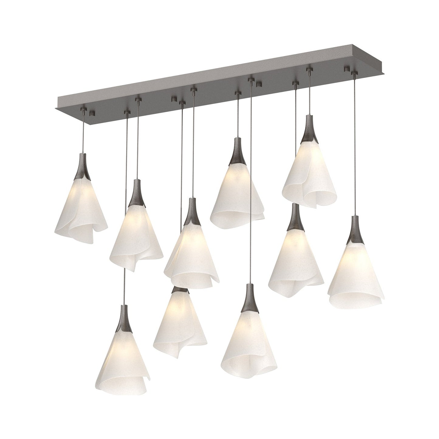 Mobius Linear Pendant Light in Oil Rubbed Bronze (Standard).