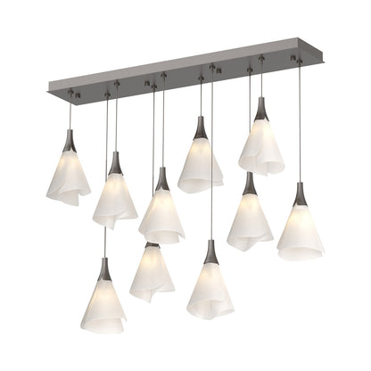 Mobius Linear Pendant Light in Oil Rubbed Bronze (Standard).
