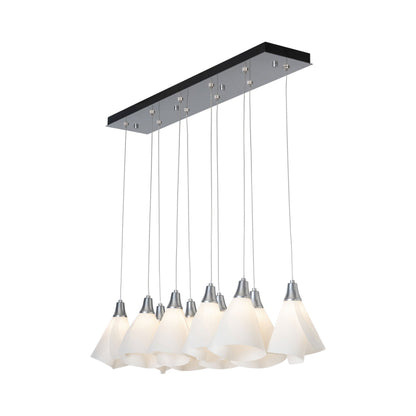 Mobius Linear Pendant Light in Detail.
