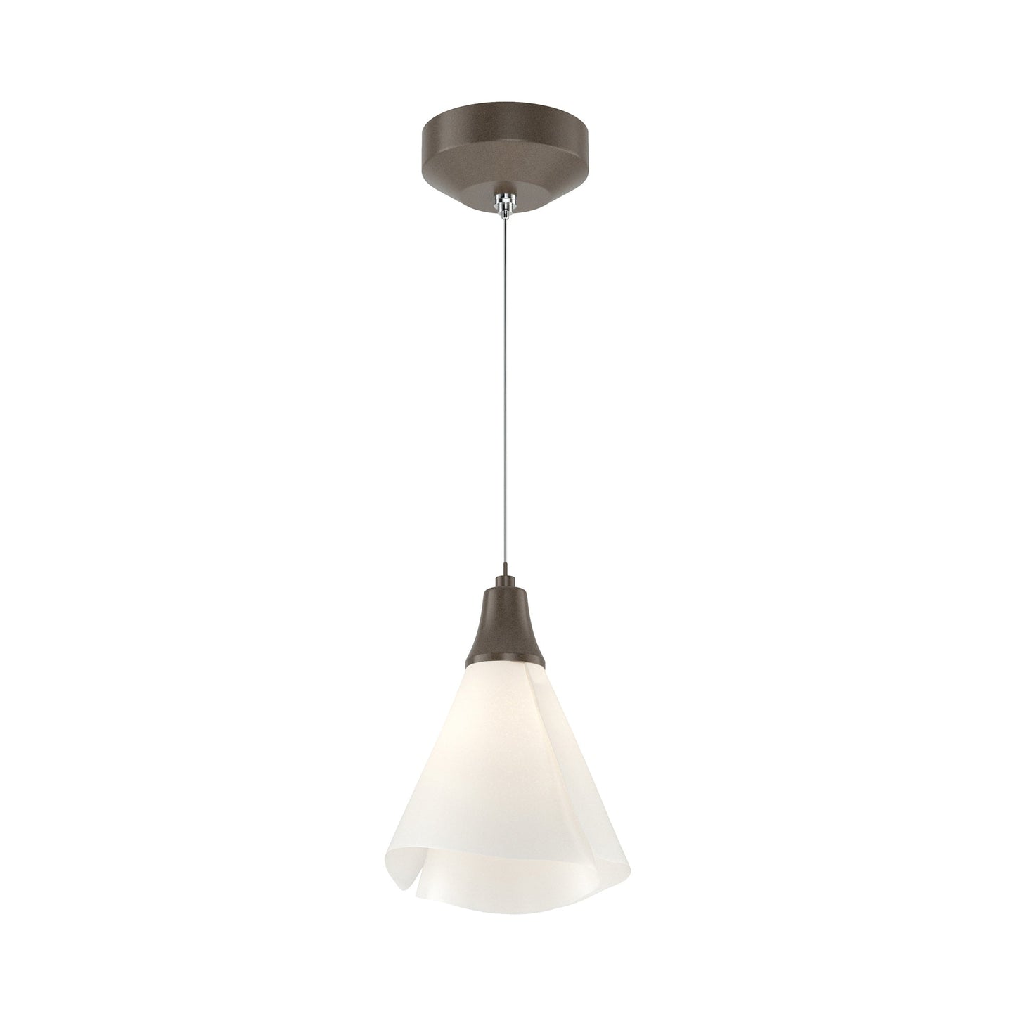 Mobius Low Voltage Mini Pendant Light in Bronze.