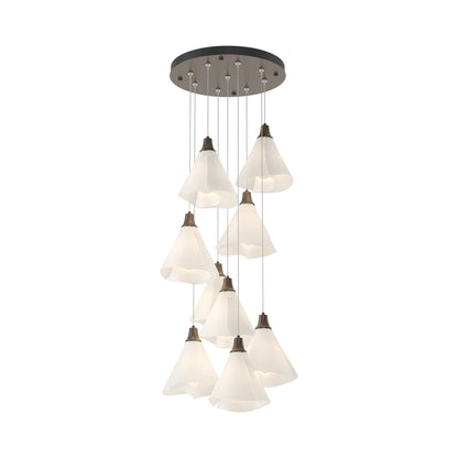 Mobius Round Pendant Light in Bronze (Standard).