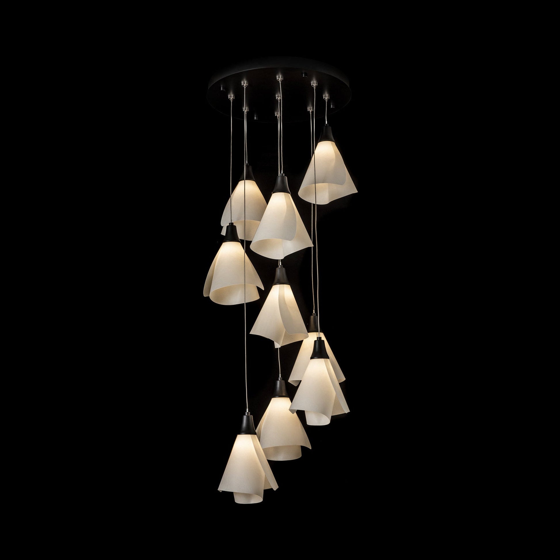 Mobius Round Pendant Light in Detail.